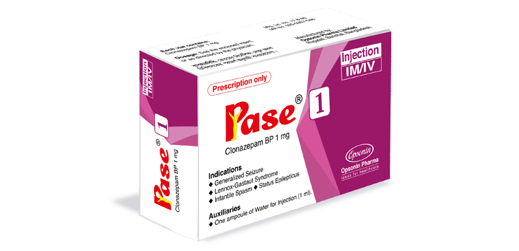 Pase OFT 0.5 mg Packaging