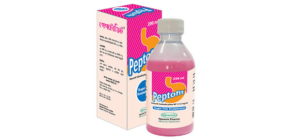 Peptofit 87.5 mg/5 ml Packaging