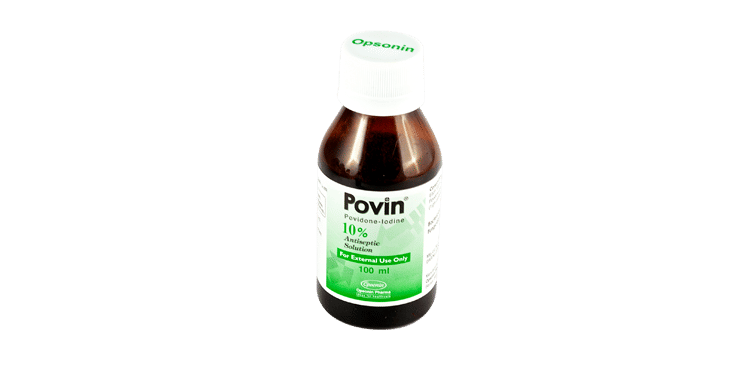Povin 10% w/v Packaging