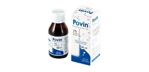 Povin 2.5% v/v Packaging