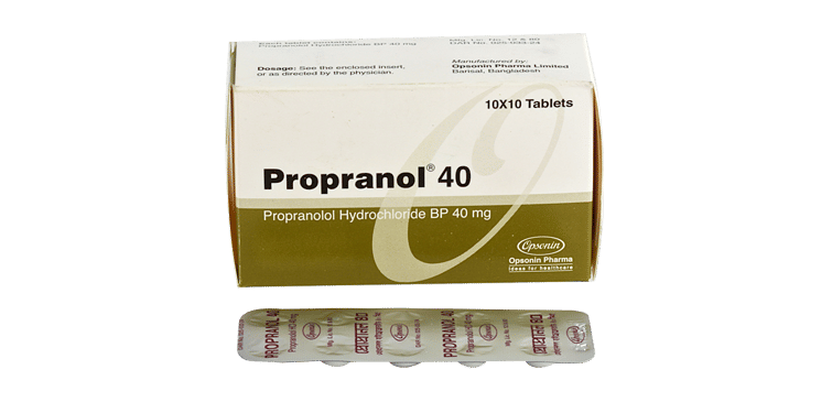 Propranol 10 mg Packaging