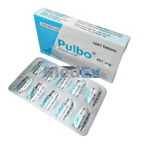 Pulbo 801 mg Packaging