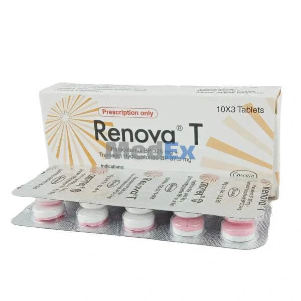Renova T 325 mg+37.5 mg Packaging