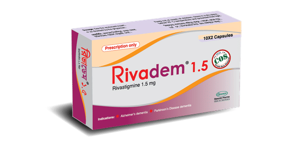 Rivadem 4.5 mg Packaging