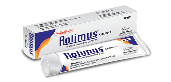 Rolimus 0.03% Packaging