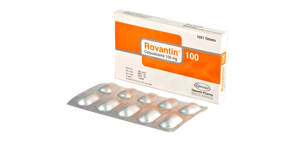 Rovantin 40 mg/5 ml Packaging