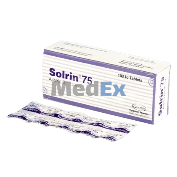 Solrin 75 mg Packaging