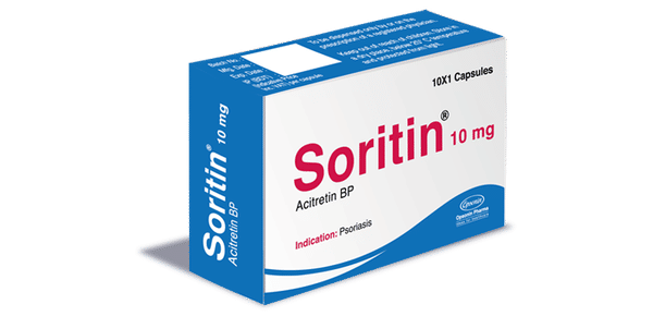 Soritin 25 mg Packaging
