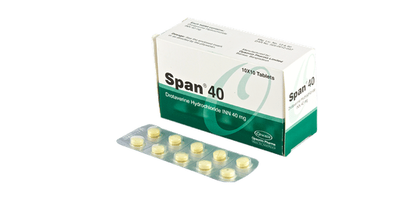 Span 40 mg Packaging