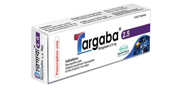 Targaba 5 mg Packaging
