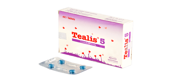 Tealis 5 mg Packaging