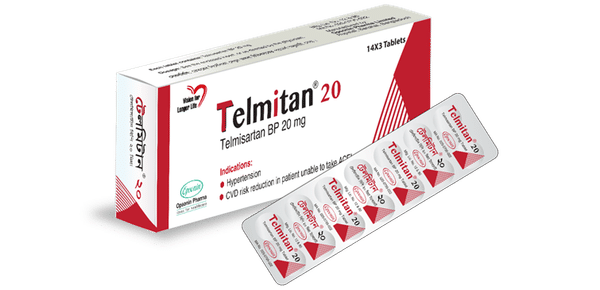 Telmitan 40 mg Packaging