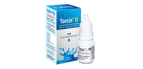 Torcin 300 mg/5 ml Packaging