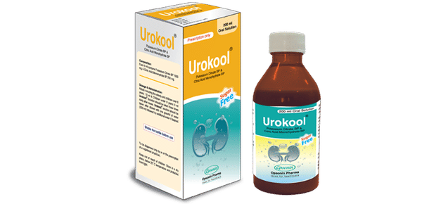 Urokool (1500 mg+250 mg)/5 ml Packaging
