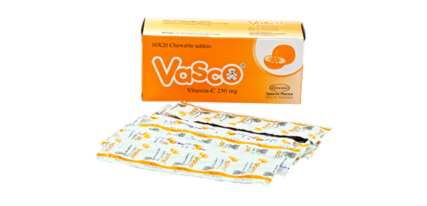 Vasco 250 mg Packaging