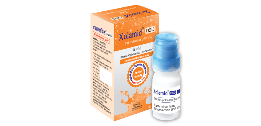 Xolamid OSD 1% Packaging