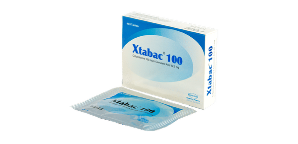 Xtabac 100 mg+62.5 mg Packaging