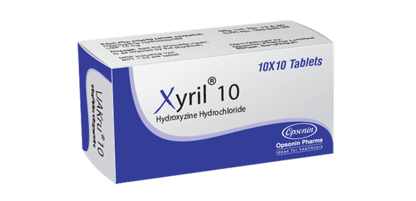 Xyril 10 mg/5 ml Packaging
