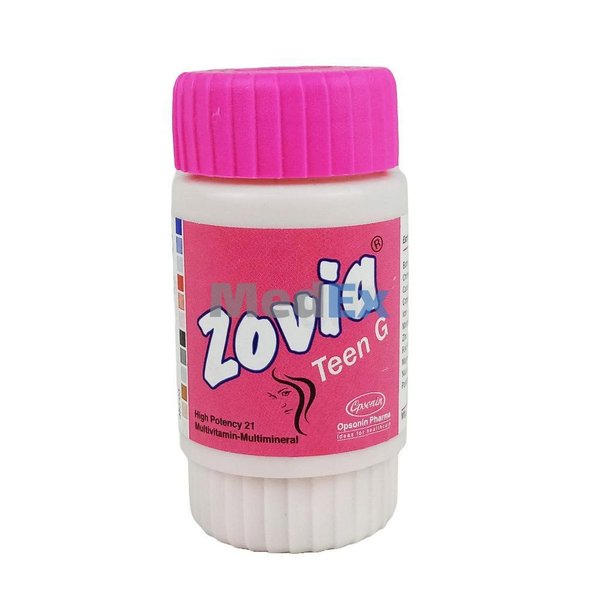 Zovia Teen G  Packaging