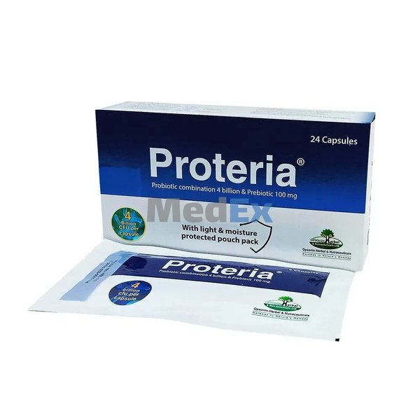 Proteria 4 billion Packaging