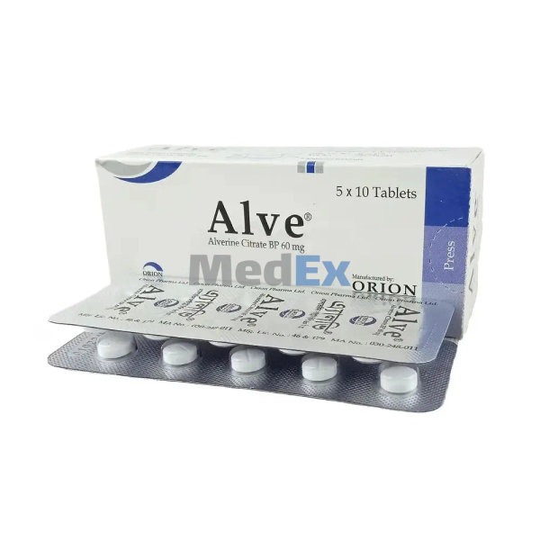 Alve 60 mg Packaging