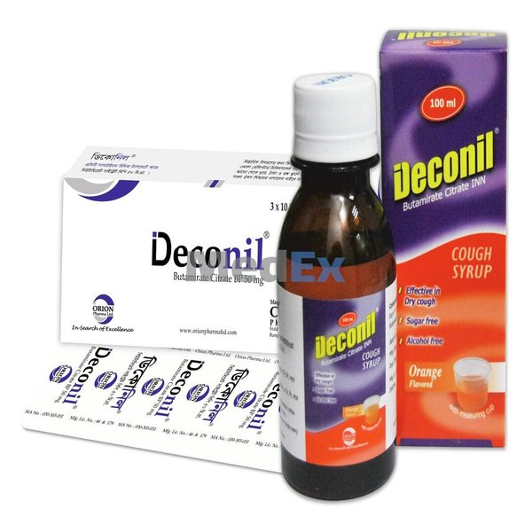 Deconil 7.5 mg/5 ml Packaging