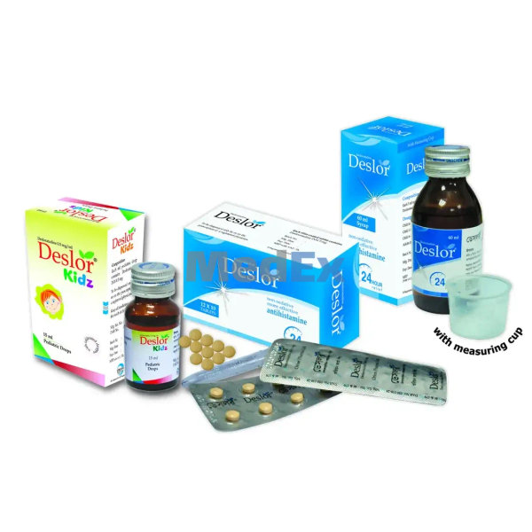 Deslor Kids 0.5 mg/ml Packaging