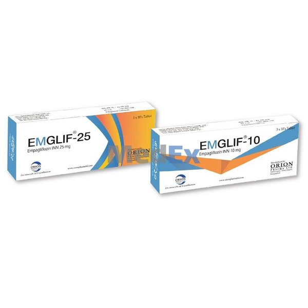 Emglif 10 mg Packaging