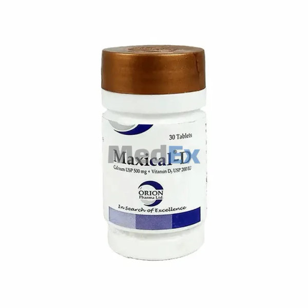Maxical-D 500 mg+200 IU Packaging