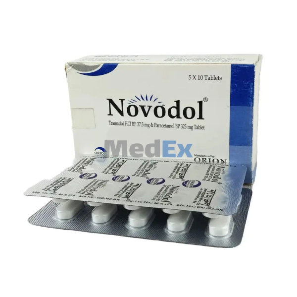 Novodol 325 mg+37.5 mg Packaging