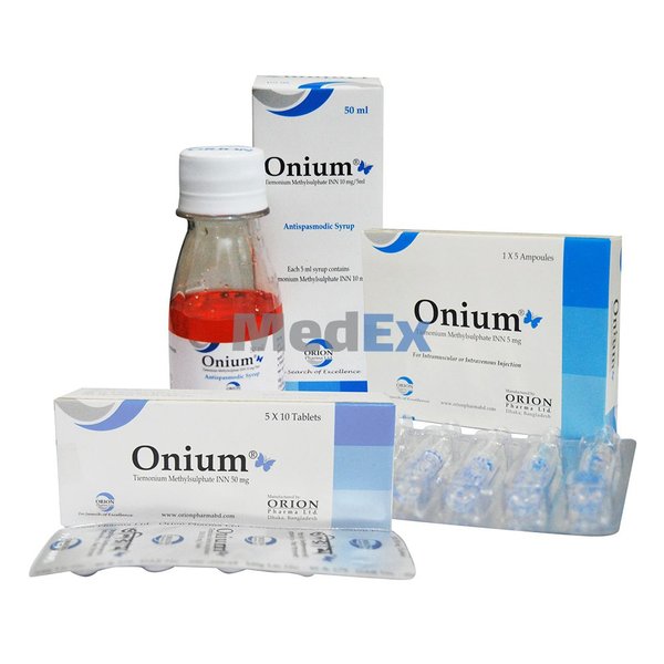 Onium 10 mg/5 ml Packaging