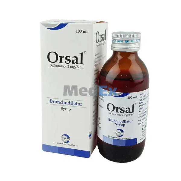 Orsal 2 mg/5 ml Packaging