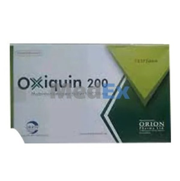 Oxiquin 200 mg Packaging