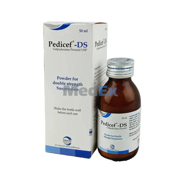 Pedicef DS 80 mg/5 ml Packaging