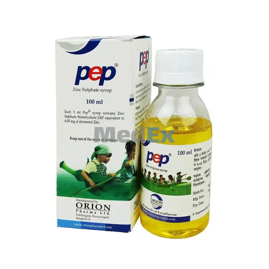 Pep 4.05 mg/5 ml Packaging
