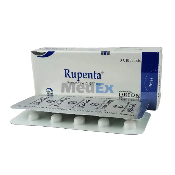 Rupenta 10 mg Packaging