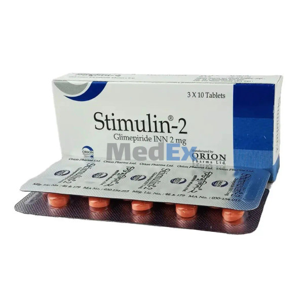 Stimulin 2 mg Packaging