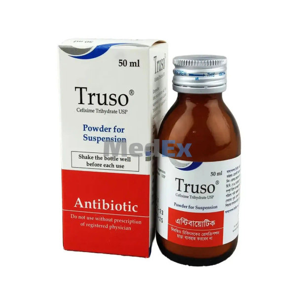 Truso 100 mg/5 ml Packaging