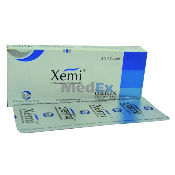 Xemi 320 mg Packaging