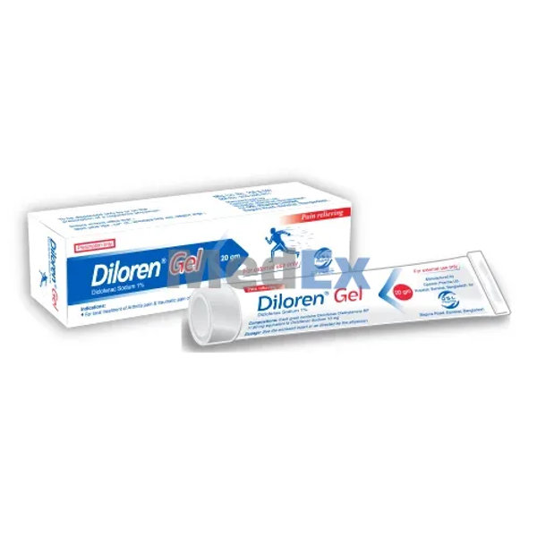 Diloren 1% w/w Packaging