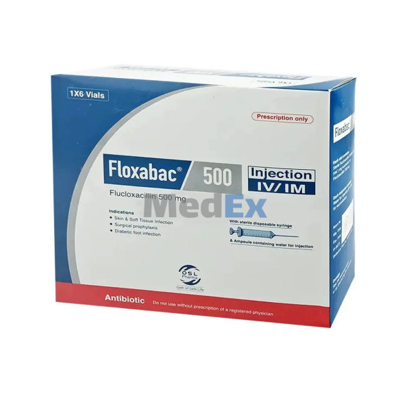 Floxabac 500 mg/vial Packaging