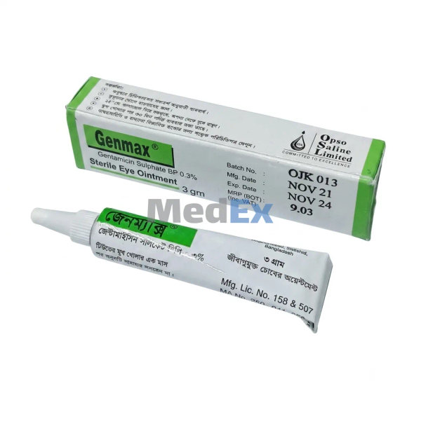 Genmax 0.3% Packaging