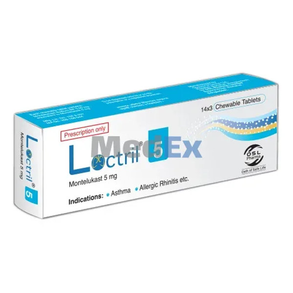 Loctril 5 mg Packaging