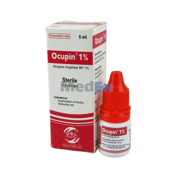 Ocupin 1% Packaging