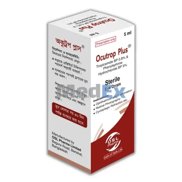 Ocutrop Plus 0.8%+5% Packaging