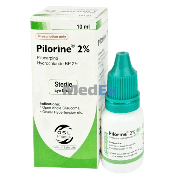 Pilorine 2% Packaging