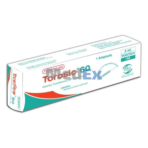 Torosic 60 mg/2 ml Packaging