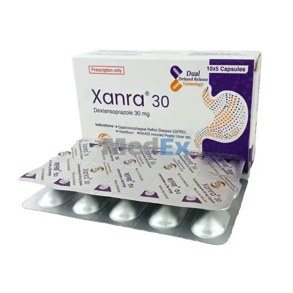 Xanra 30 mg Packaging