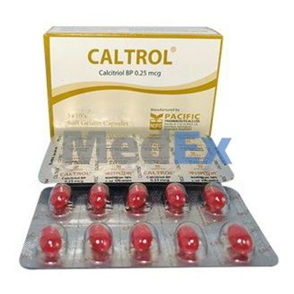 Caltrol 0.25 mcg Packaging