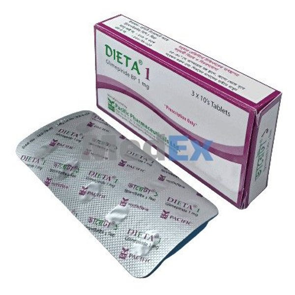Dieta 1 mg Packaging